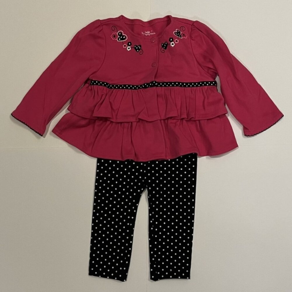 Baby Girl Long Sleeve 2 Piece Set 6-9M